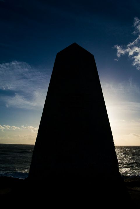Portland Bill Dorset Portrait Landscape Photographer monolith