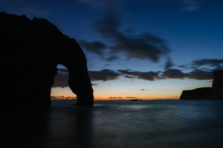 Dorset Landscape Photographer Durdle Door Sunset from beach