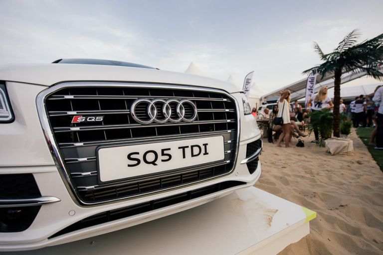 sandbanks beach polo portrait of an audi