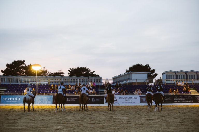 sandbanks beach polo horse action 1